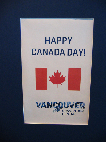 Vancouver Convention Centre～Happy Canada Day!