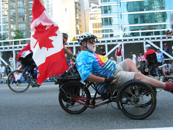 Canada Day Parade~這位則是太舒適