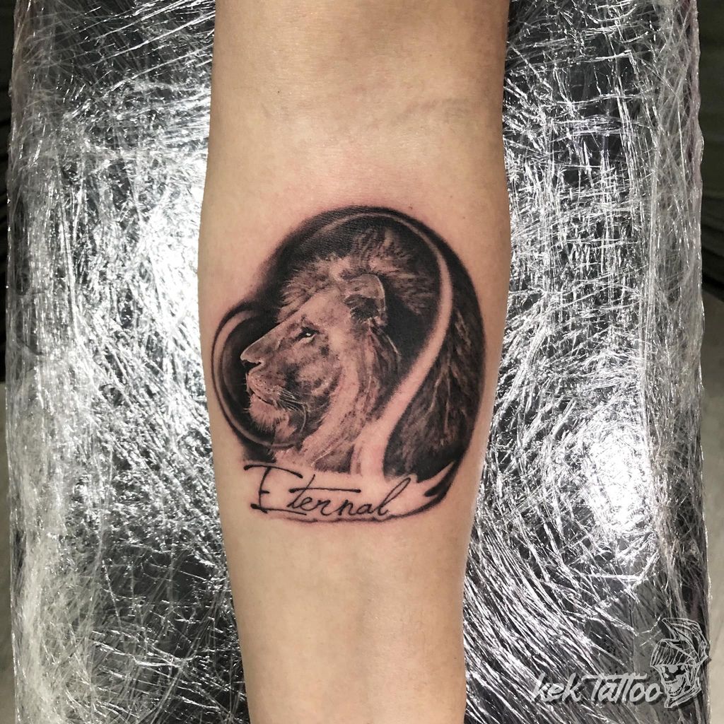 獅子｜動物肖像｜Animal Portrait Tattoo