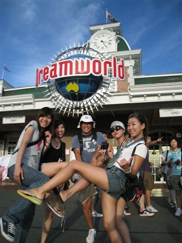 081115來到黃金海岸四大主題樂園之ㄧ的-Dreamworld