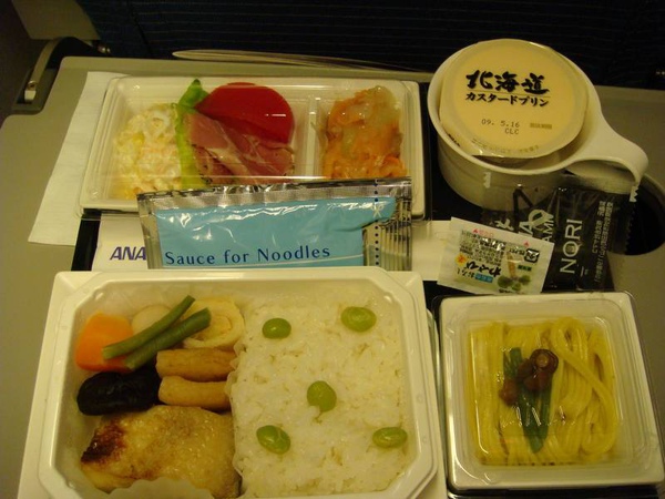 20090503 ANA回程飛機餐-2