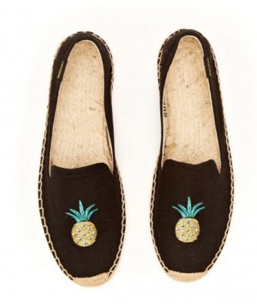 SMOKING SLIPPER EMBROIDERY 65-PINEAPPLE BLACK LINEN.jpg