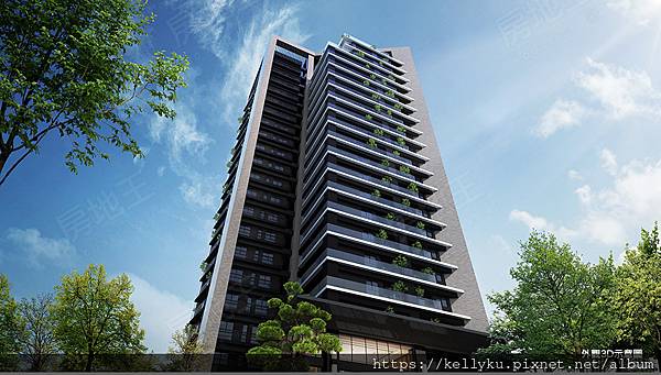 皇龍天晴建築外觀