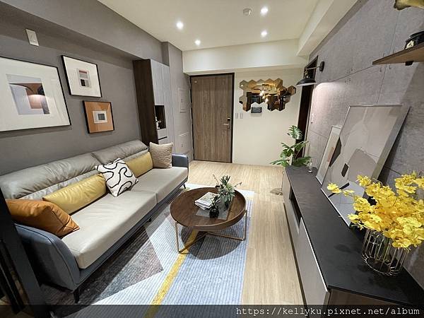 皇裕觀雲3-A11實品屋客廳