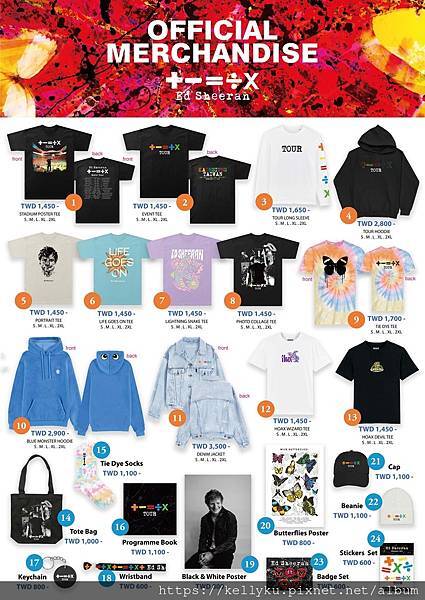 紅髮艾德世界巡迴演唱會-高雄Ed Sheerant 週邊大公開！.jpeg