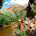 Locals at a local creek