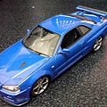 GTR-R34 俯視