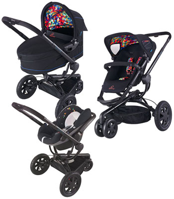 Quinny Buzz 3 Travel System - Q Design Including Pack 7 - Dreami Carrycot & Pebble Carseat.jpeg