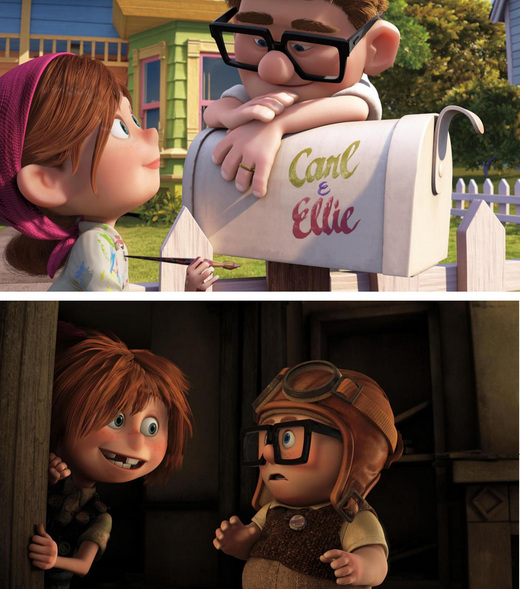 Carl 和心愛的 Ellie