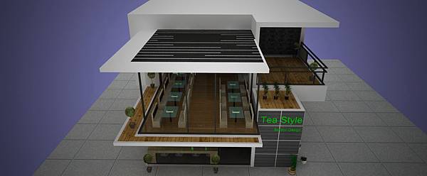 [3D室內設計] Tea Styel 建築外觀0922028911