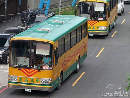 東山高中2012年份校車(最後更新：'231105)