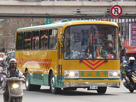 東山高中2012年份校車(最後更新：'231105)