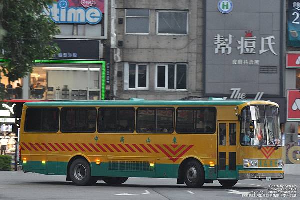 東山高中2012年份校車(最後更新：'231105)