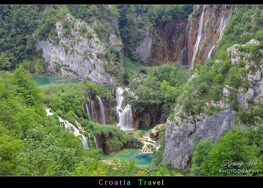 克羅埃西亞 の 普萊維斯國家公園 下湖區