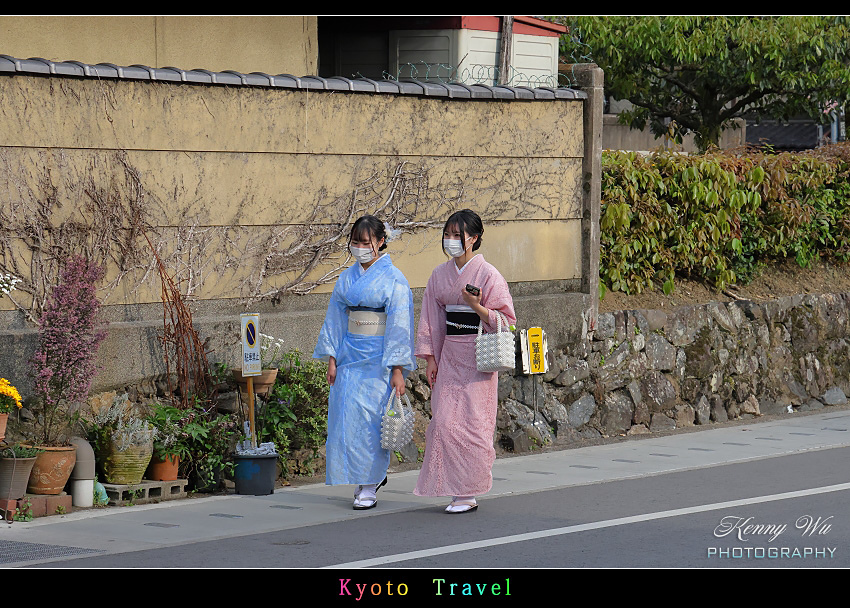 京都嵐山 の 嵯峨野小火車 & 京福電鐵