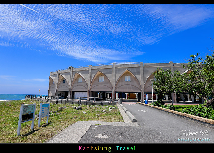 高雄 の 旗津海岸風情