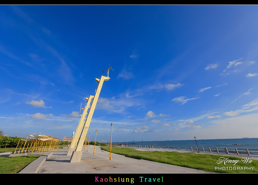 高雄 の 旗津海岸風情