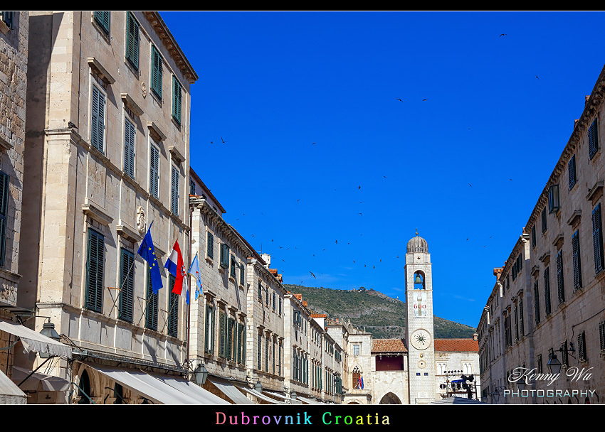 克羅埃西亞 の 杜布羅威尼克 舊城區 克羅埃西亞 の 杜布羅威尼克 舊城區