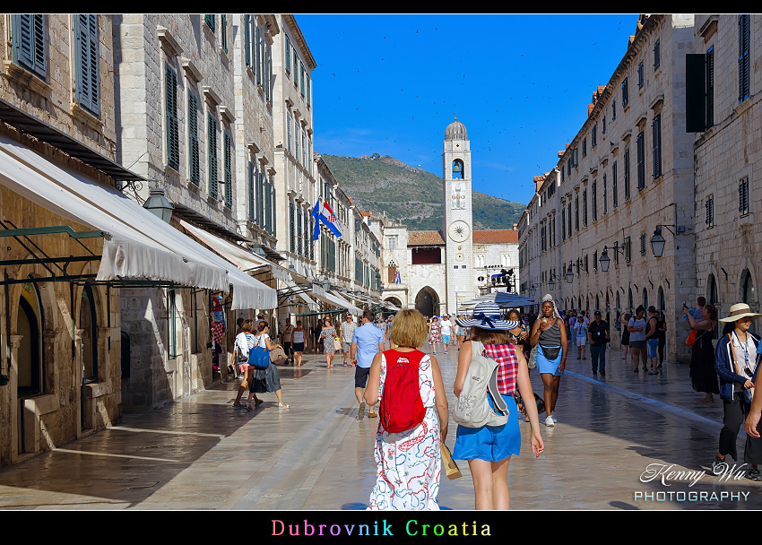 克羅埃西亞 の 杜布羅威尼克 舊城區 克羅埃西亞 の 杜布羅威尼克 舊城區