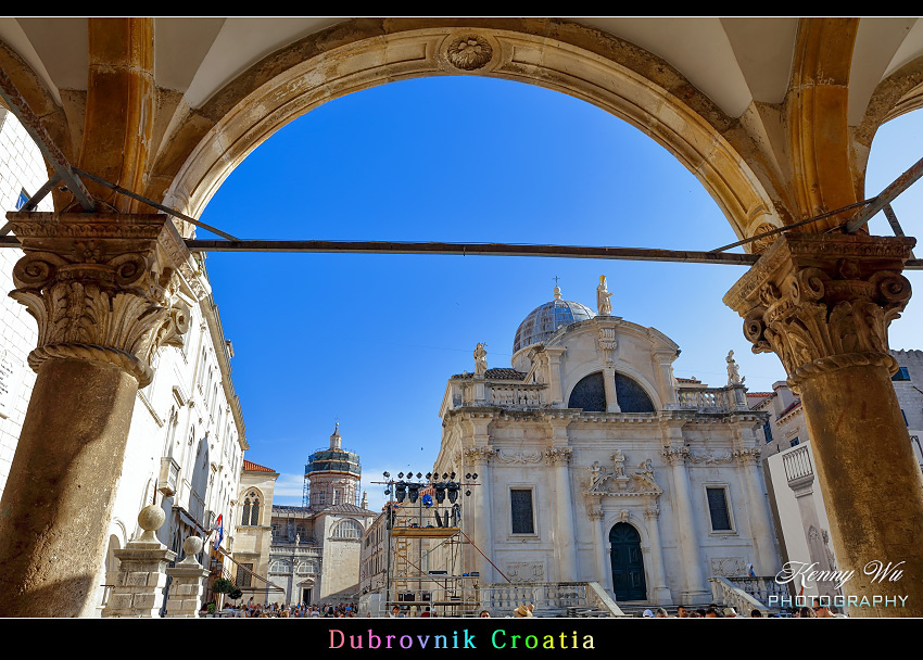 克羅埃西亞 の 杜布羅威尼克 舊城區 克羅埃西亞 の 杜布羅威尼克 舊城區