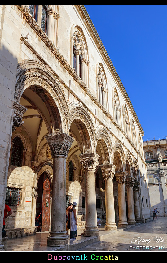 克羅埃西亞 の 杜布羅威尼克 舊城區 克羅埃西亞 の 杜布羅威尼克 舊城區