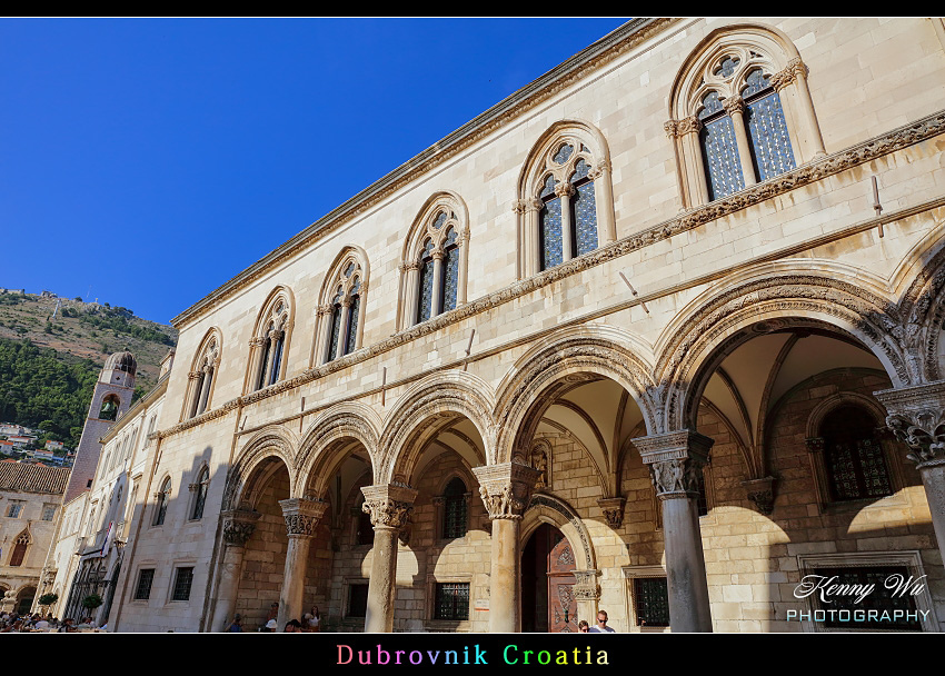 克羅埃西亞 の 杜布羅威尼克 舊城區 克羅埃西亞 の 杜布羅威尼克 舊城區