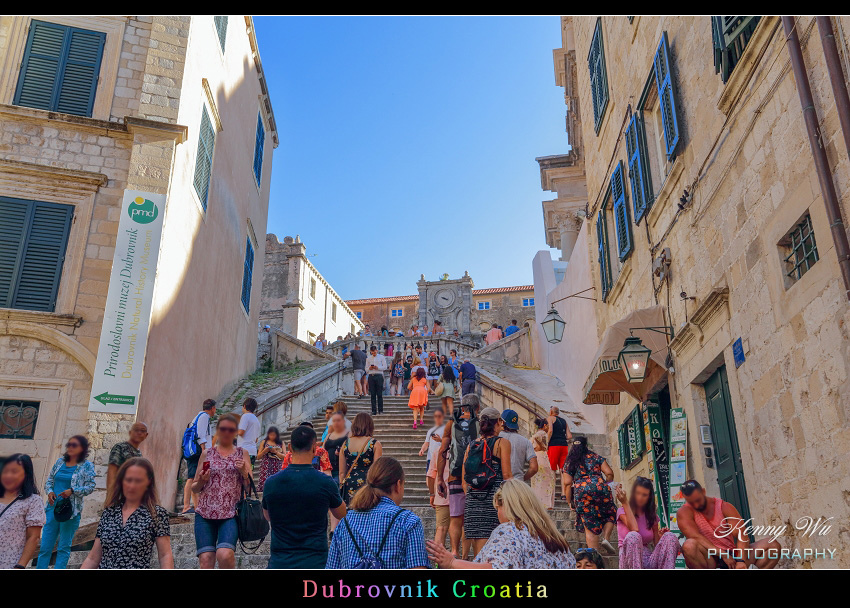 克羅埃西亞 の 杜布羅威尼克 舊城區 克羅埃西亞 の 杜布羅威尼克 舊城區