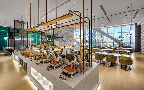 承億酒店【高雄】 26樓日全食半自助餐廳-貳陸日全食｜26F