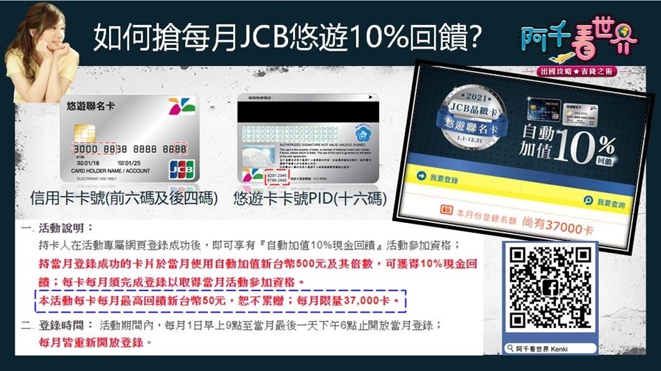 【2024年必拿10%回饋】JCB悠遊自動加值，可以搭大眾交