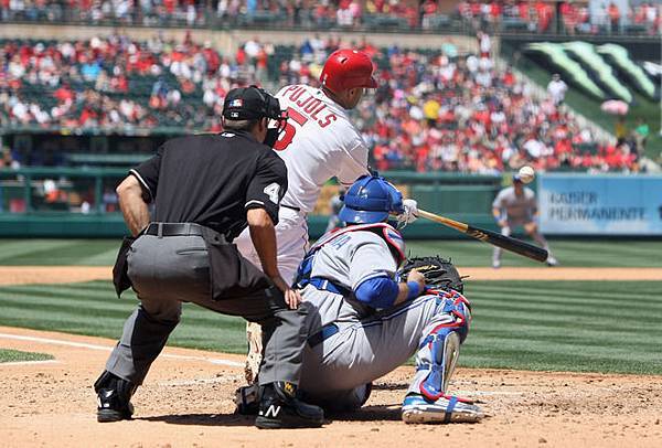 20120507天使隊Pujols開轟02