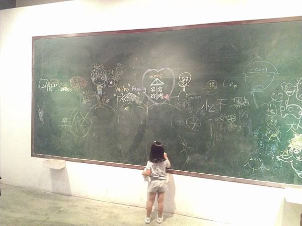 小妹妹畫黑板