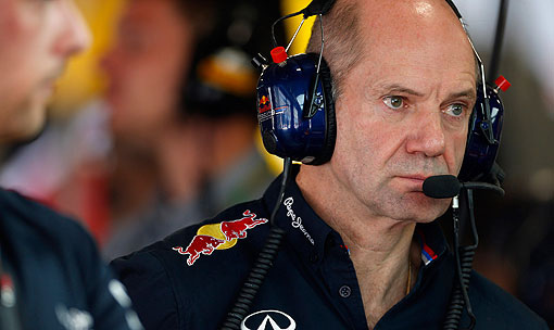 全球首席F1賽車設計大師Andrian Newey