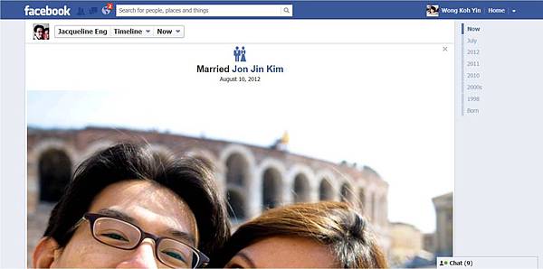 FB timeline