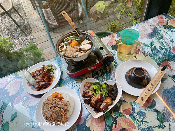 [台中景點]卓也小屋:390元半無菜單料理!庭園玻璃屋、近大