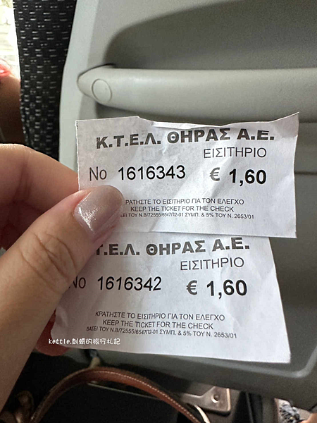[希臘交通]如何從費拉fira搭公車到伊亞oia