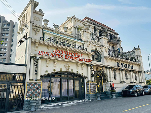 [台中新景點]詩芮特咖啡歐式家居:歐風洋房下午茶、絕美藝廊咖