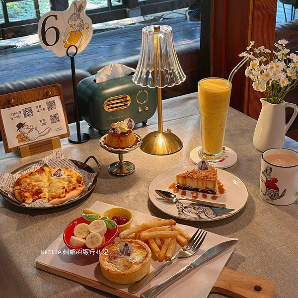 [新竹景點]北角森林河狸咖啡館:秘境童話風森林系咖啡館、寵物