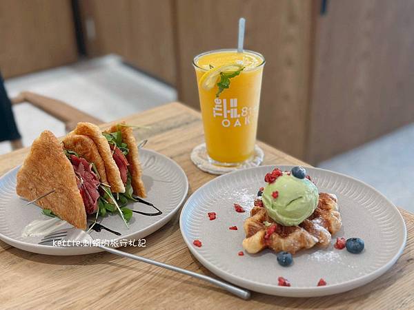 [台中北屯]The OAK LAB 81+:露營風格咖啡廳、