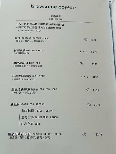 [台中西區]Brewsome coffee美術館店:提供鹹食