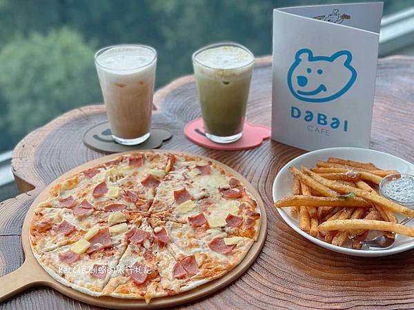 [南投新景點]大白咖啡:獨棟景觀咖啡廳、欣賞魚池山景