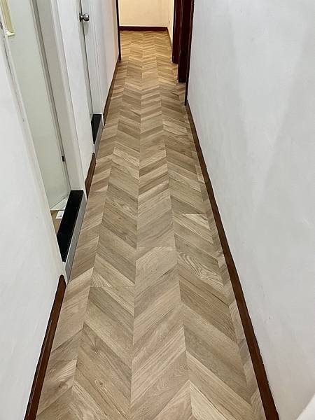 打造老舊公寓地板作品