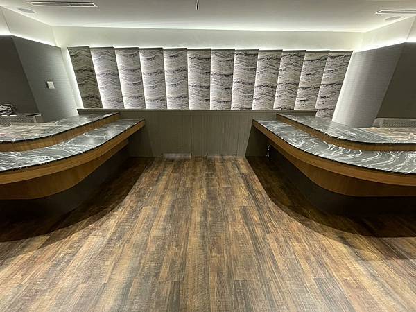 商用空間超耐磨塑膠地板作品