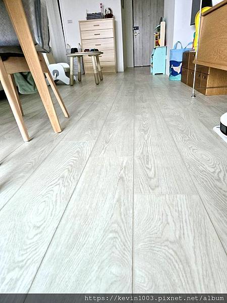 Soliboard 強韌卡扣防水地板中古屋地板翻新作品