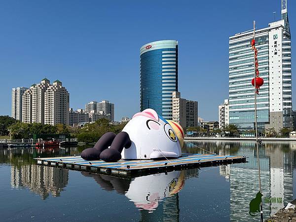 「如魚得水～跟著魚頭君來臺南走春」水上大型氣偶展出活動