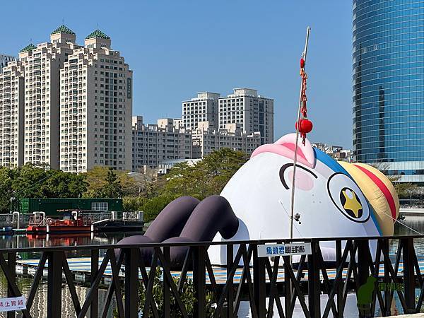 「如魚得水～跟著魚頭君來臺南走春」水上大型氣偶展出活動