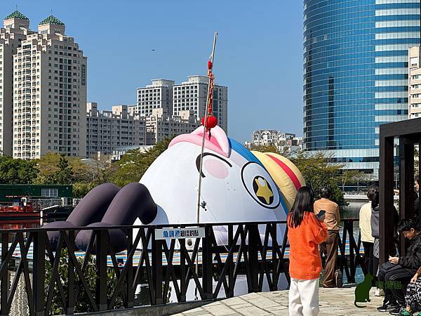 「如魚得水～跟著魚頭君來臺南走春」水上大型氣偶展出活動