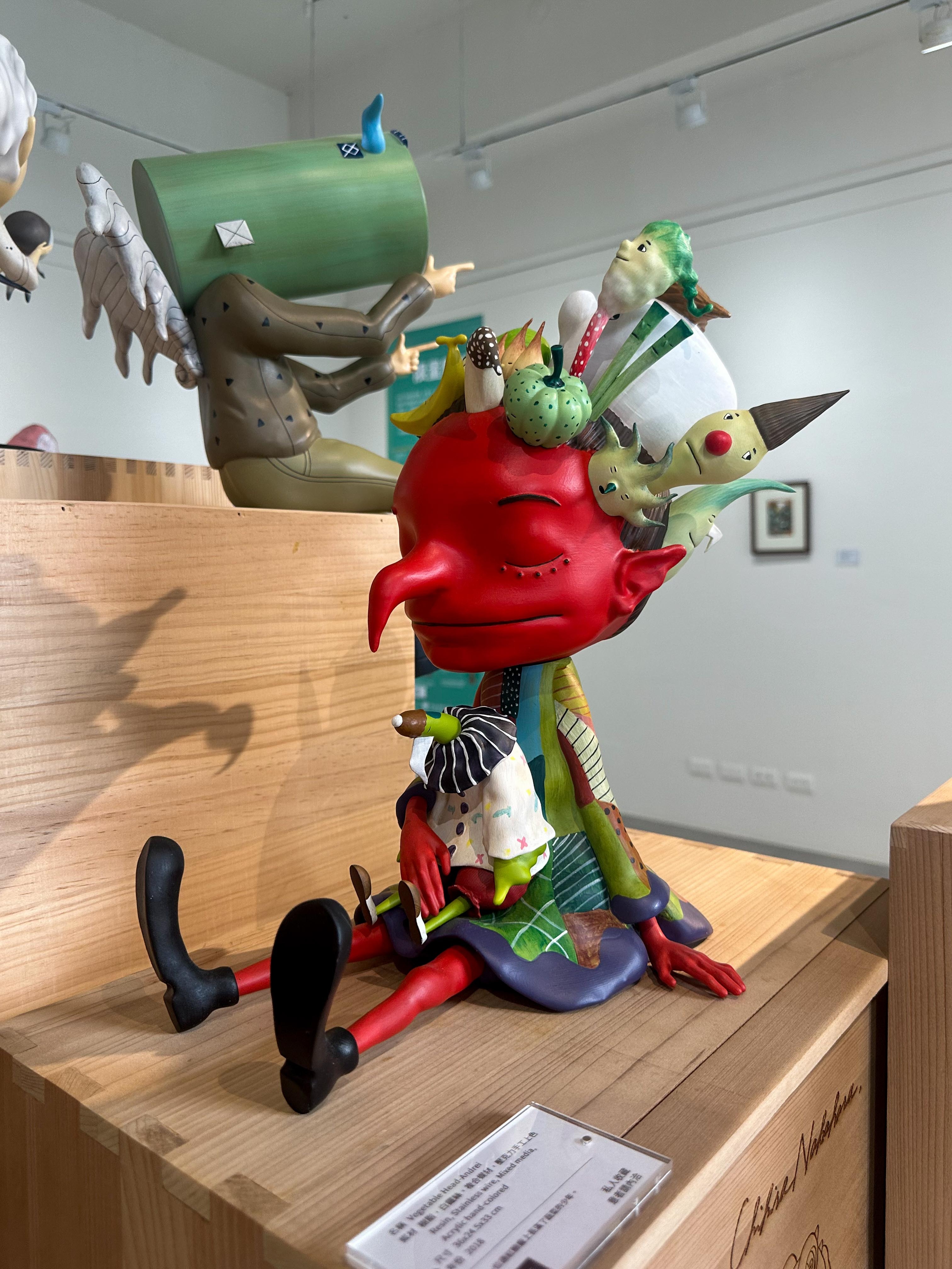 來自瑰麗國度的精靈們在耕耘美術館留下曾經到訪府城的足跡【燦燦 來自瑰麗國度的精靈們在耕耘美術館留下曾經到訪府城的足跡【燦燦