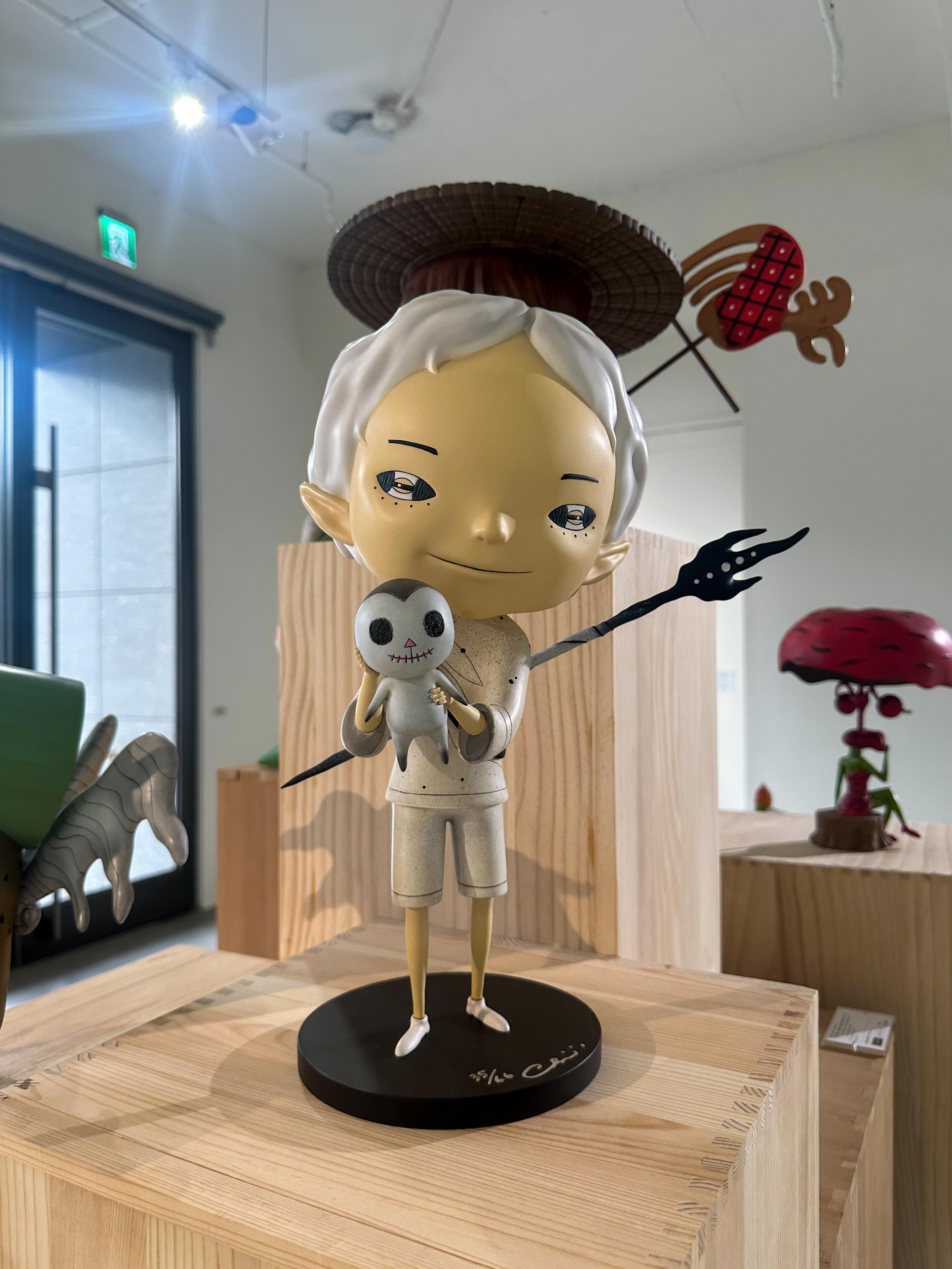 來自瑰麗國度的精靈們在耕耘美術館留下曾經到訪府城的足跡【燦燦 來自瑰麗國度的精靈們在耕耘美術館留下曾經到訪府城的足跡【燦燦