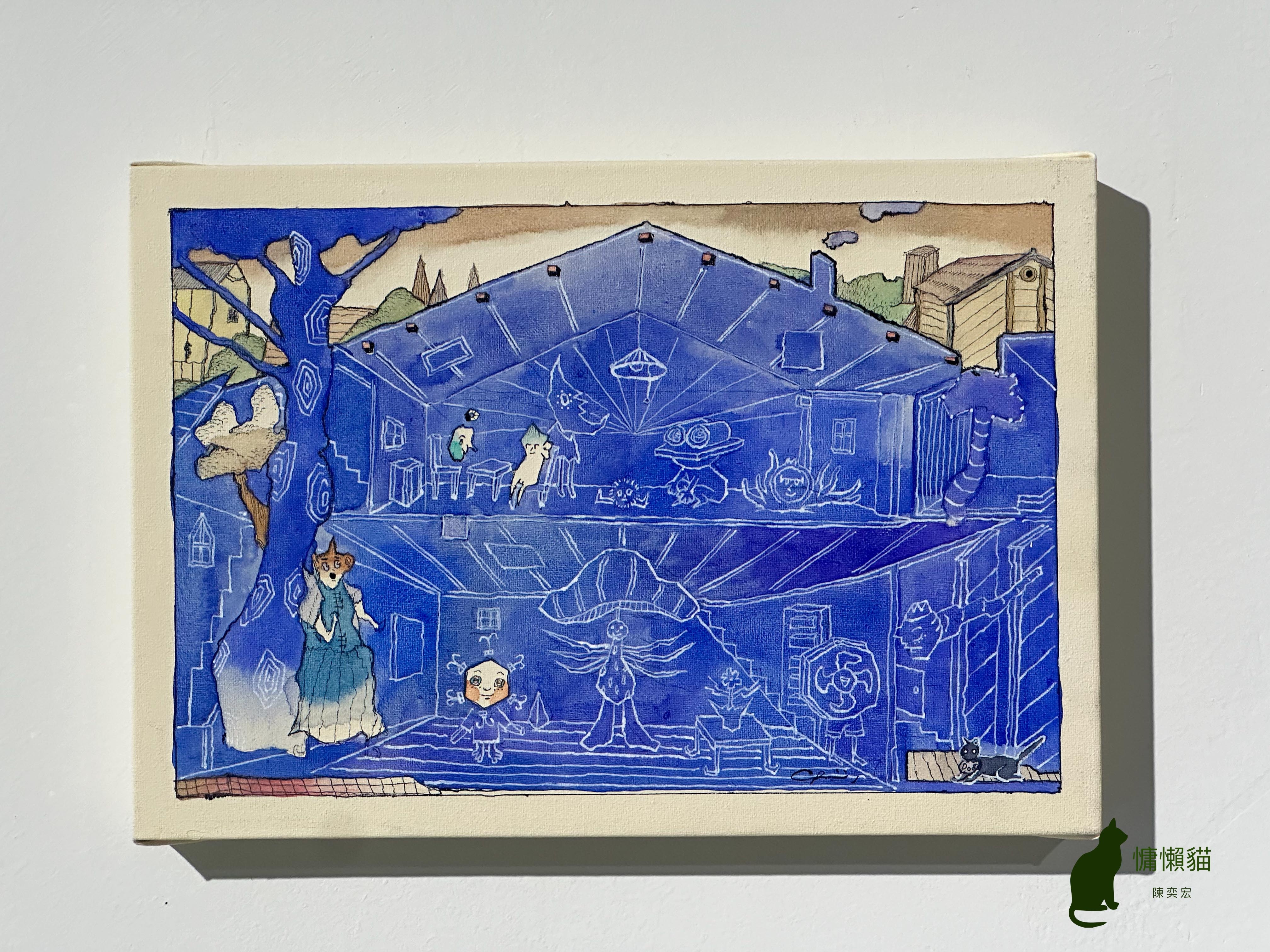 來自瑰麗國度的精靈們在耕耘美術館留下曾經到訪府城的足跡【燦燦 來自瑰麗國度的精靈們在耕耘美術館留下曾經到訪府城的足跡【燦燦