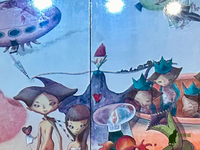 來自瑰麗國度的精靈們在耕耘美術館留下曾經到訪府城的足跡【燦燦 來自瑰麗國度的精靈們在耕耘美術館留下曾經到訪府城的足跡【燦燦